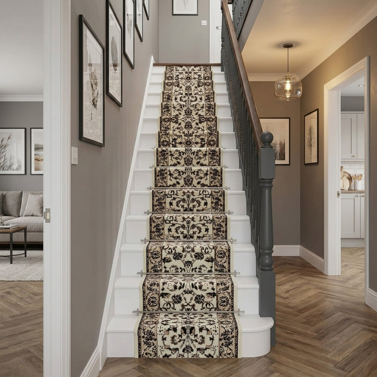 Persian Ivory Stair Runner