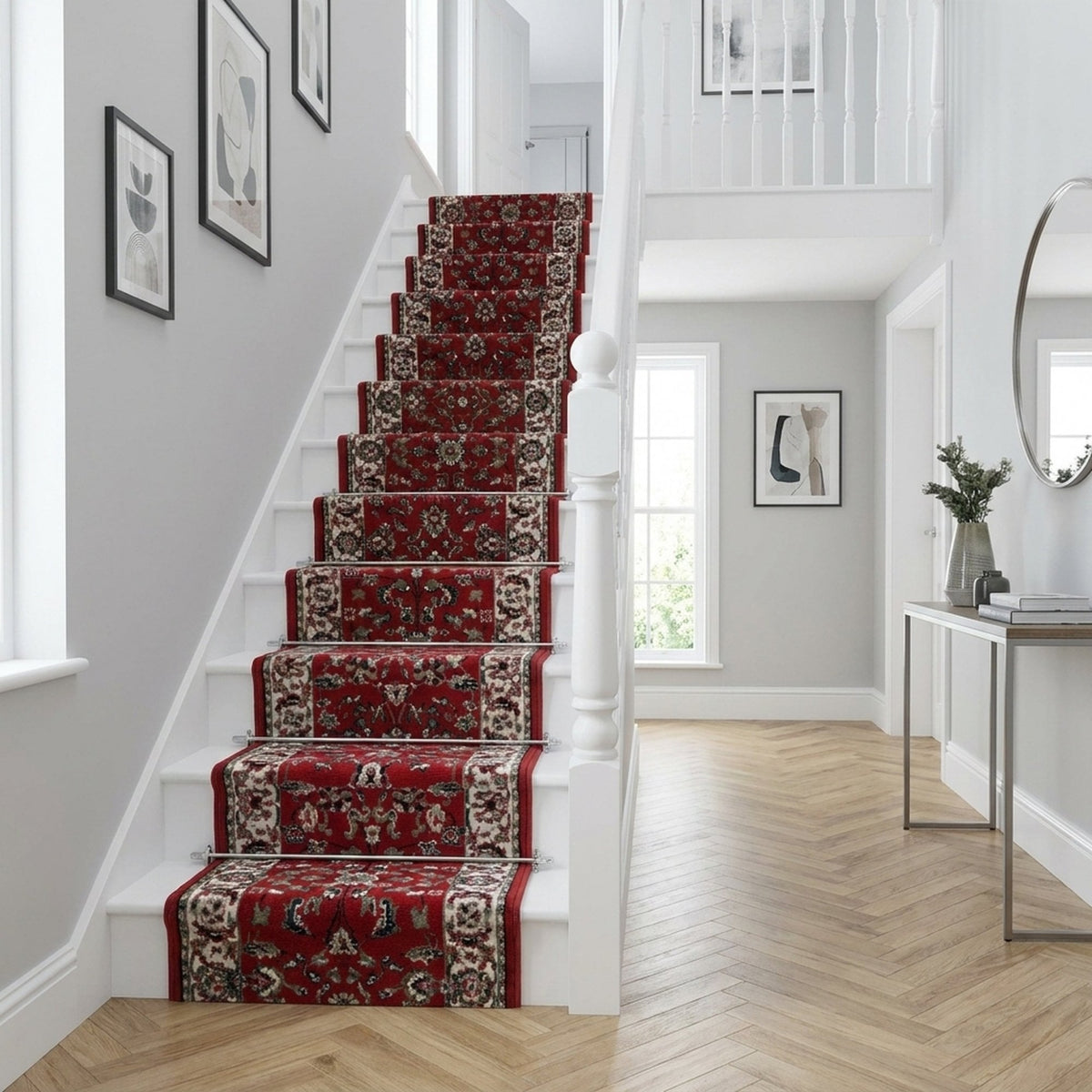 Persian Red Stair Runner