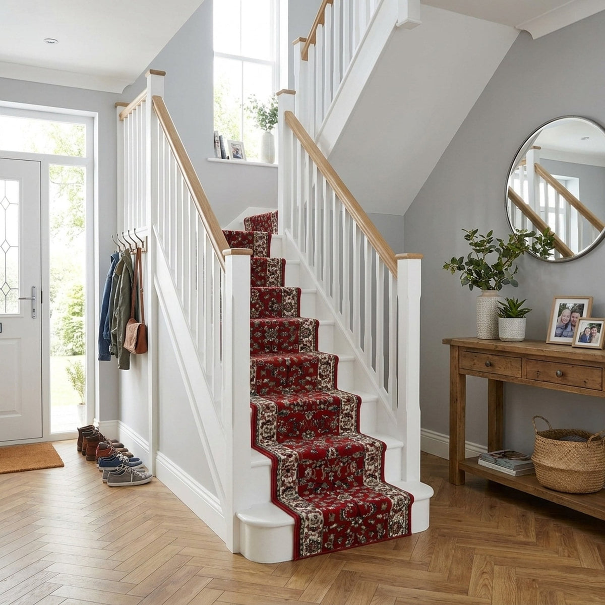 Persian Red Stair Runner