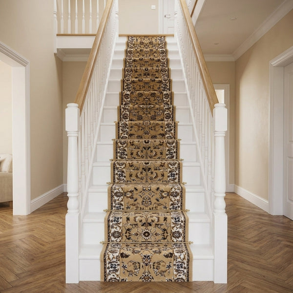 Persian Tan Stair Runner