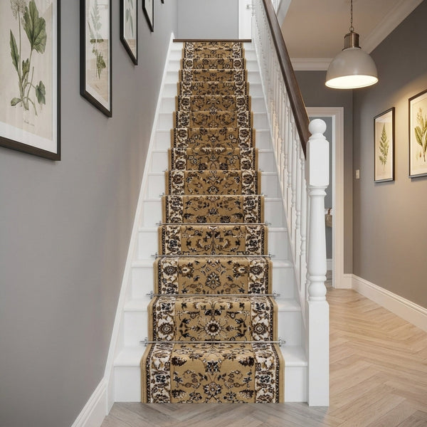 Persian Tan Stair Runner