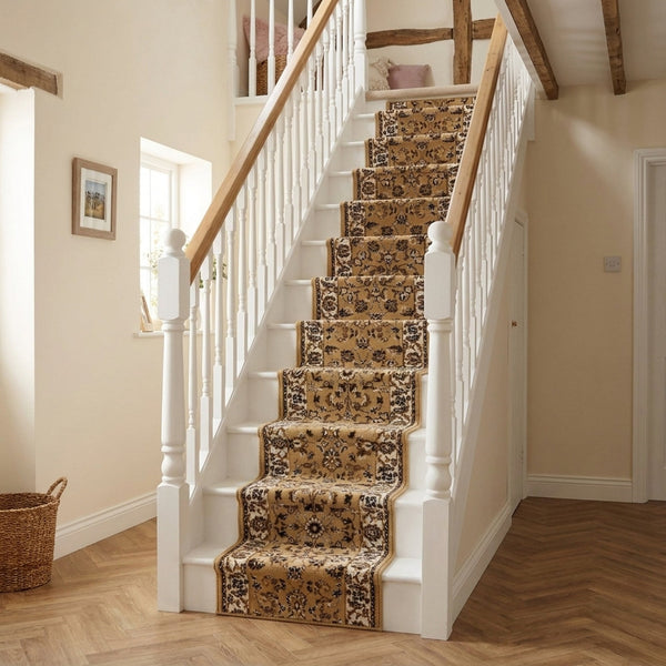 Persian Tan Stair Runner