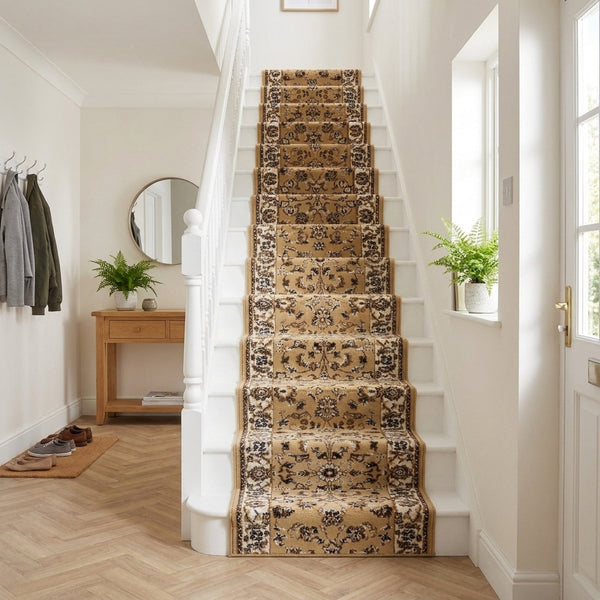 Persian Tan Stair Runner