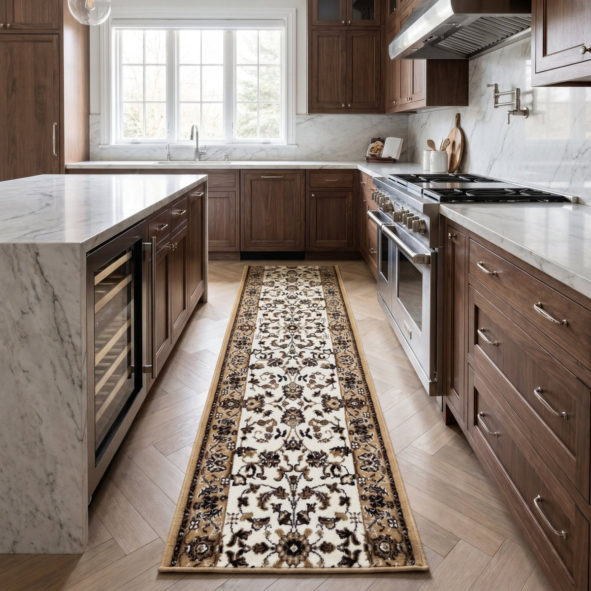 Persian Beige Kitchen Runner
