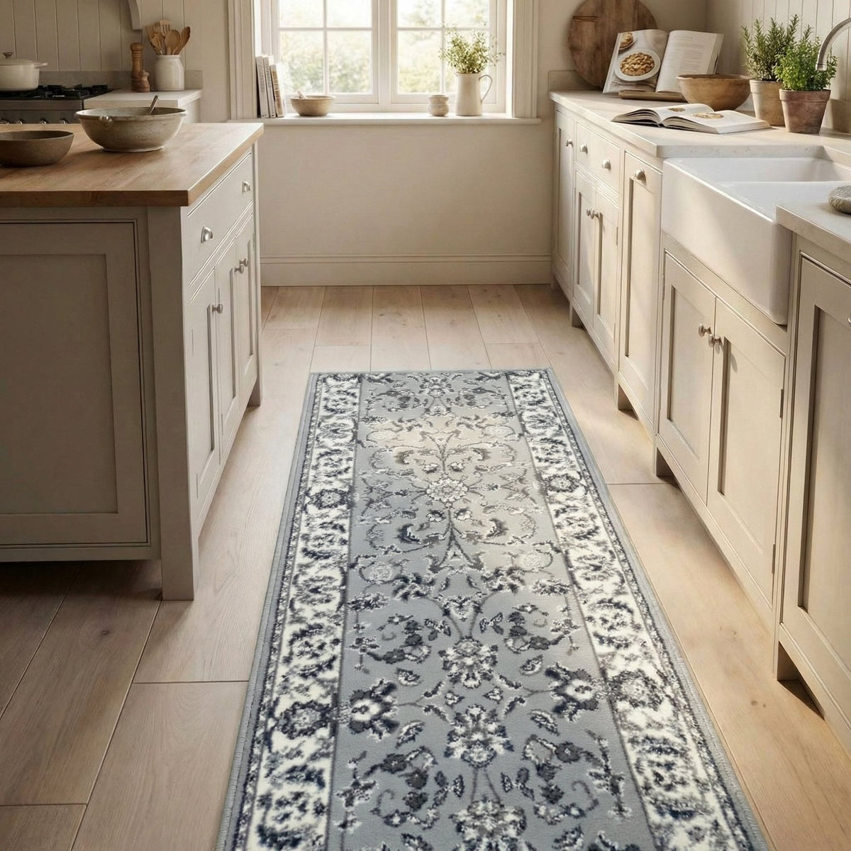 Persian Grey Kitchen Runner