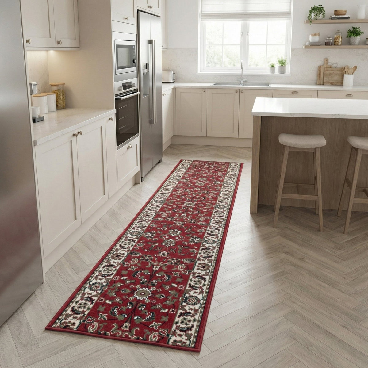 Persian Red Kitchen Runner
