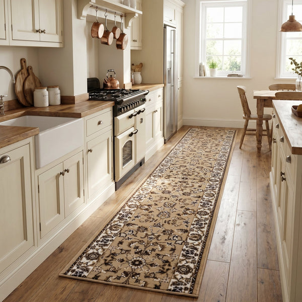 Persian Tan Kitchen Runner