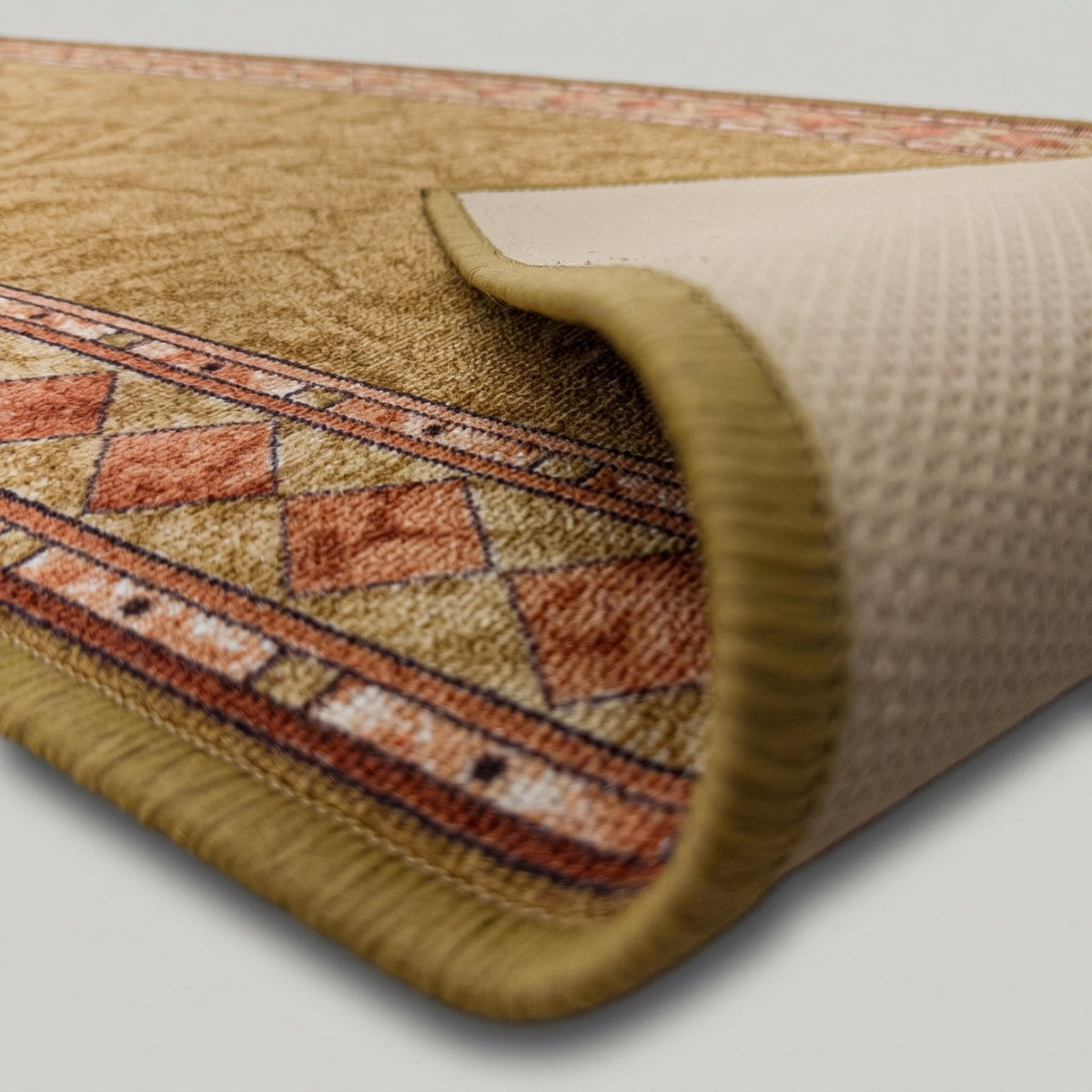 Cheops Beige Kitchen Carpet Runner