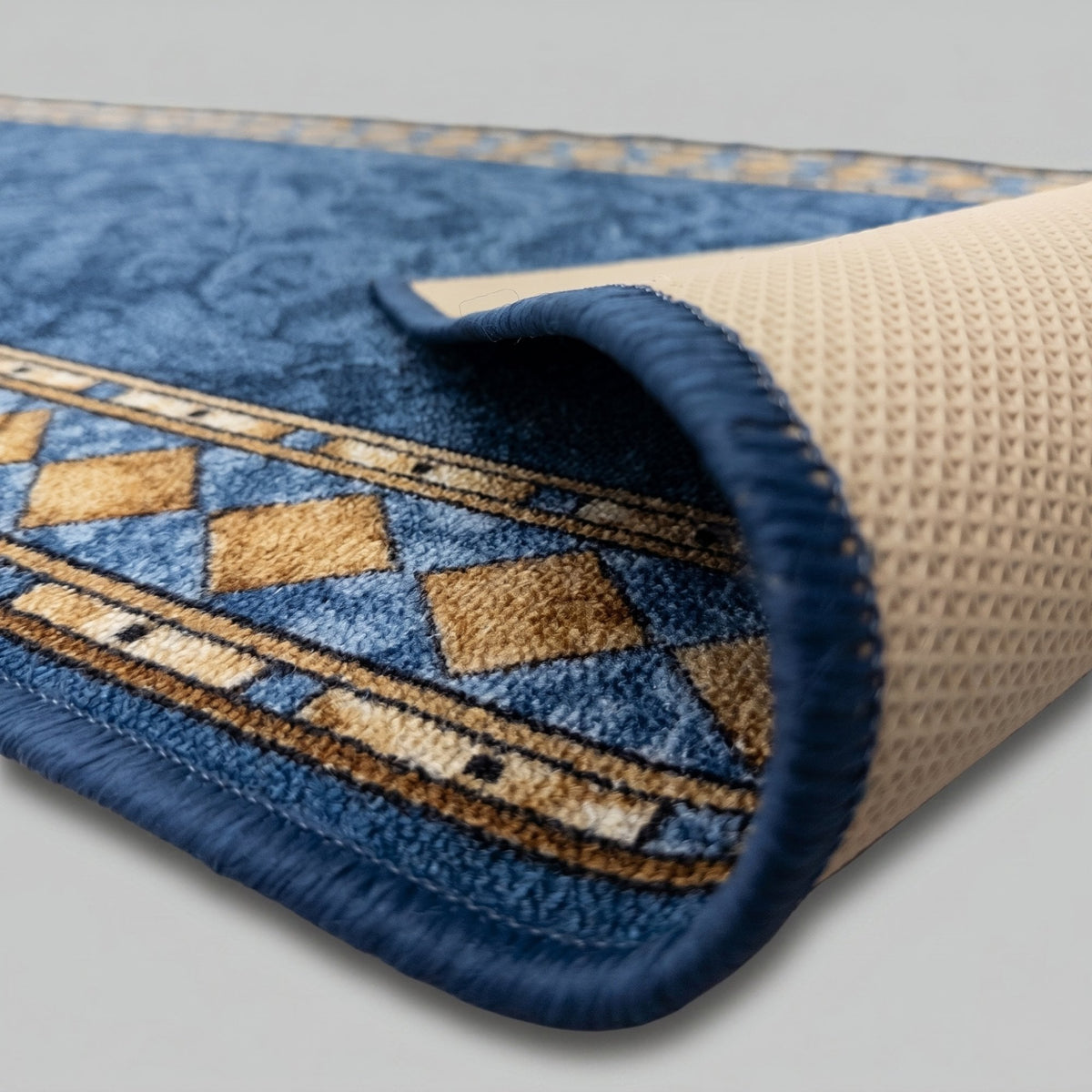 Cheops Blue Kitchen Carpet Runners