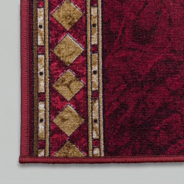 Cheops Red Kitchen Carpet Runner