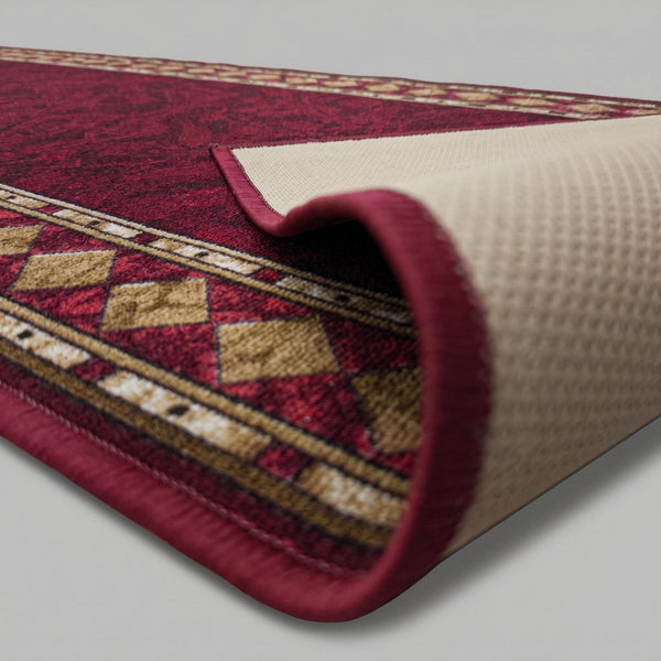 Cheops Red Kitchen Carpet Runners