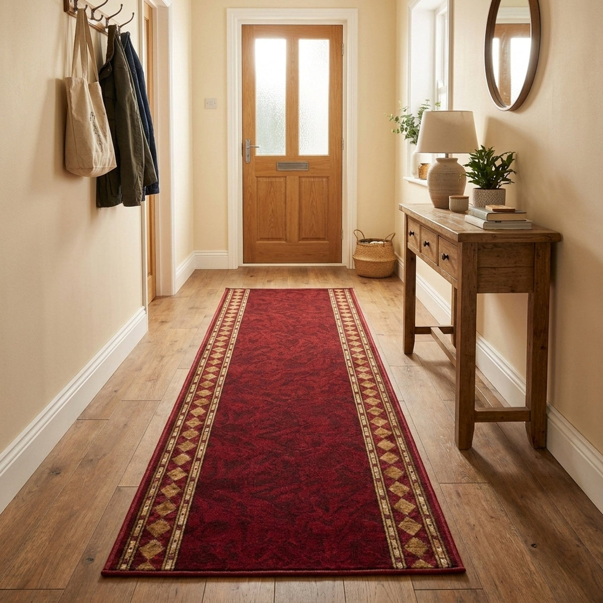 Cheops Red  Rug Runner