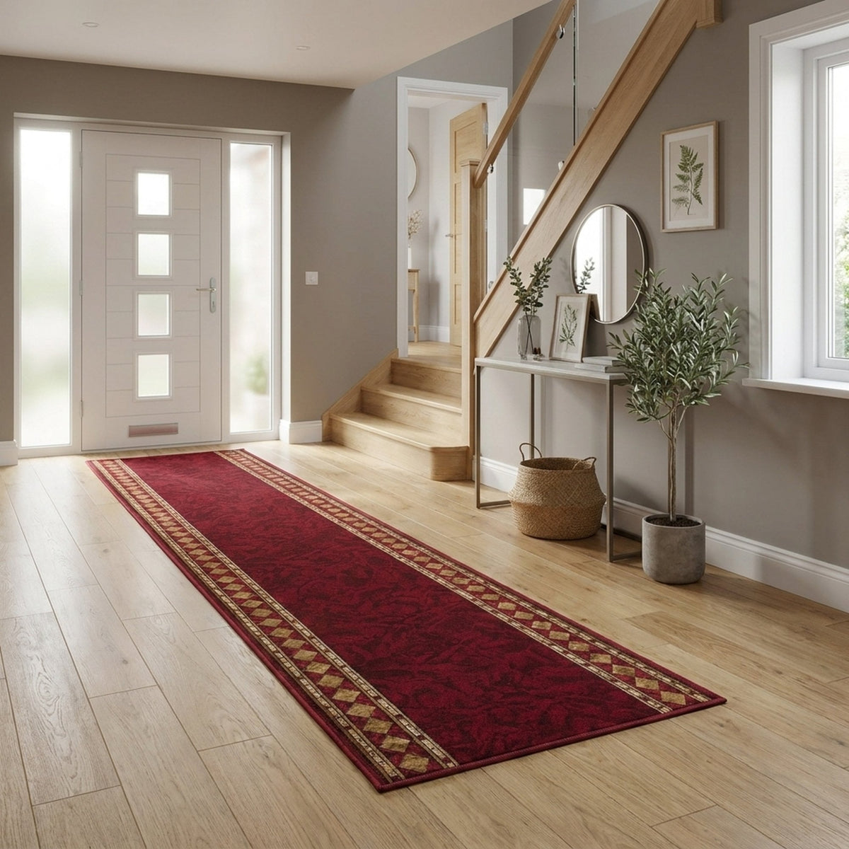 Cheops Red  Rug Runner