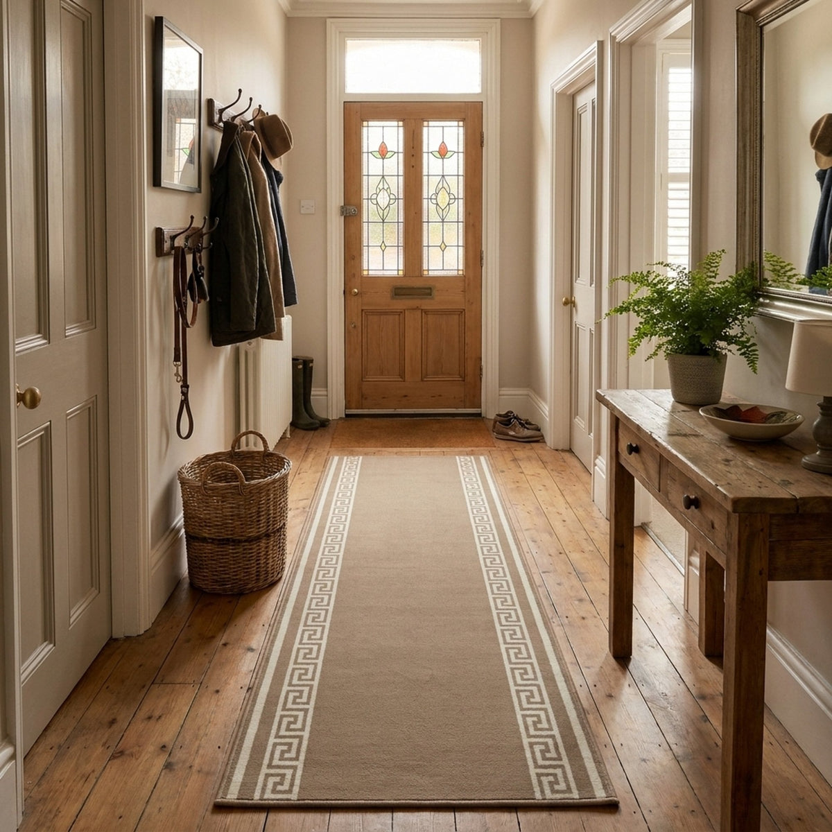 Key Light Brown Tapis de couloir