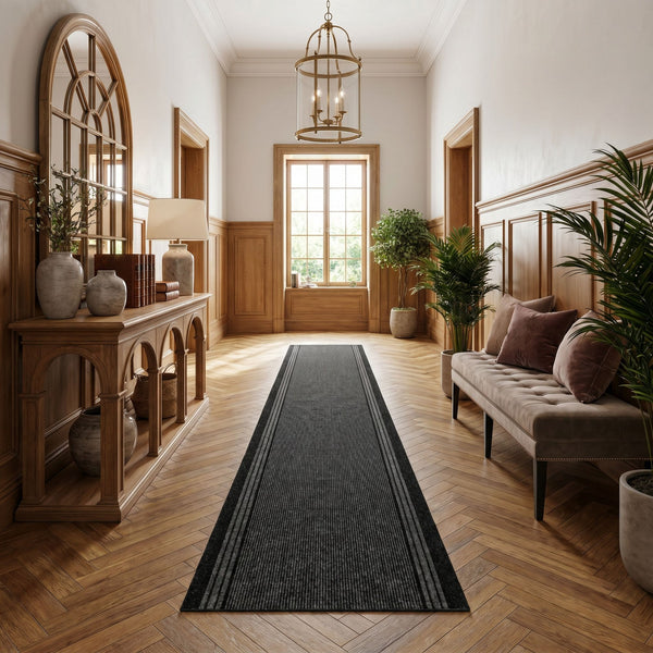 Inca Noir Tapis de couloir
