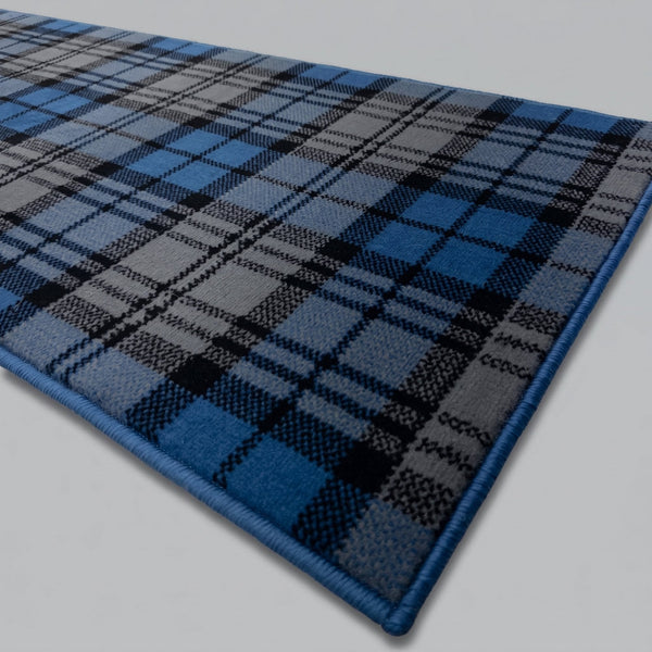 Tartan Blue  Hall Runner