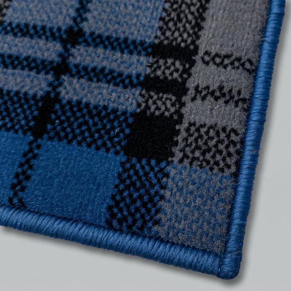 Tartan Blue  Hall Runner