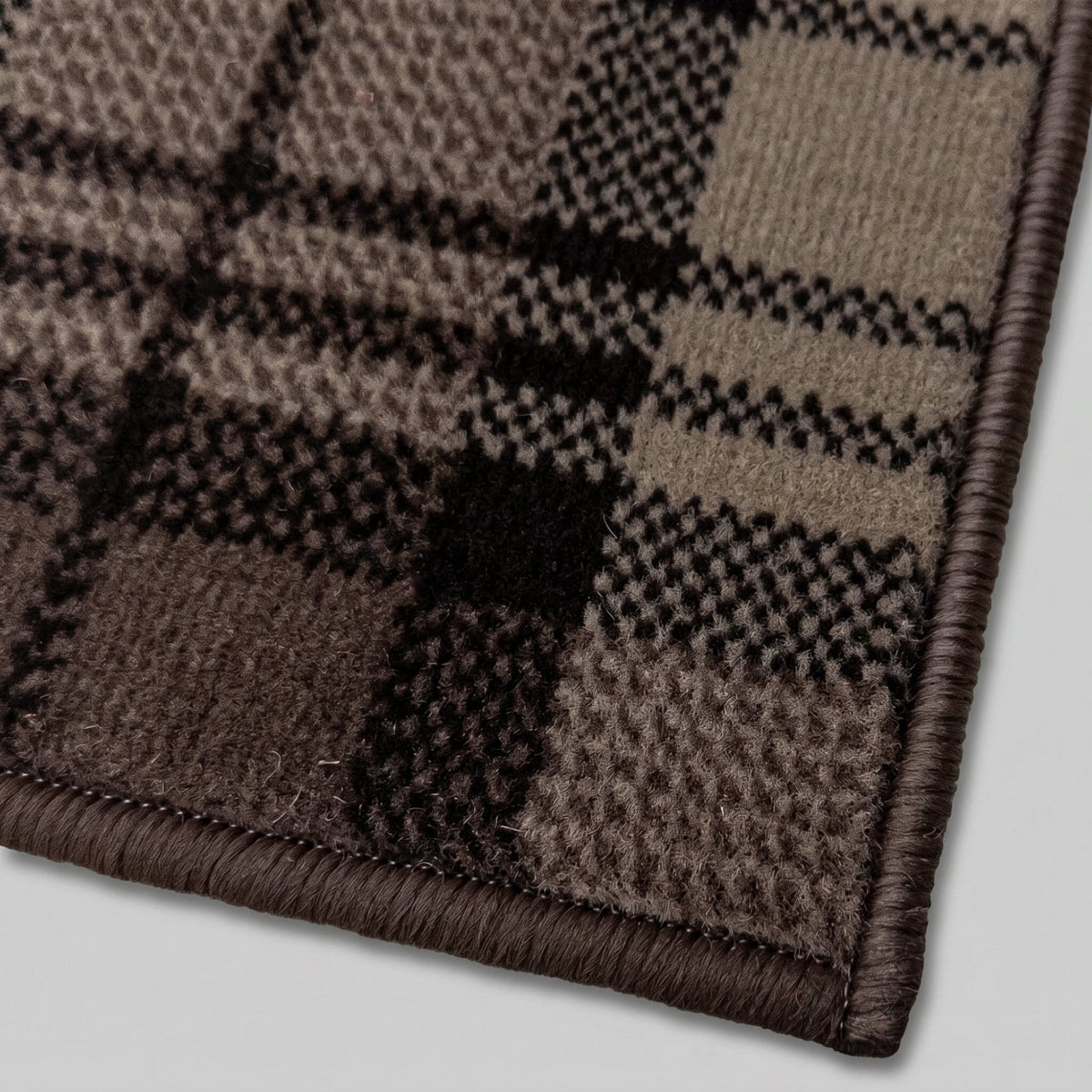 Tartan Brown  Hall Runner