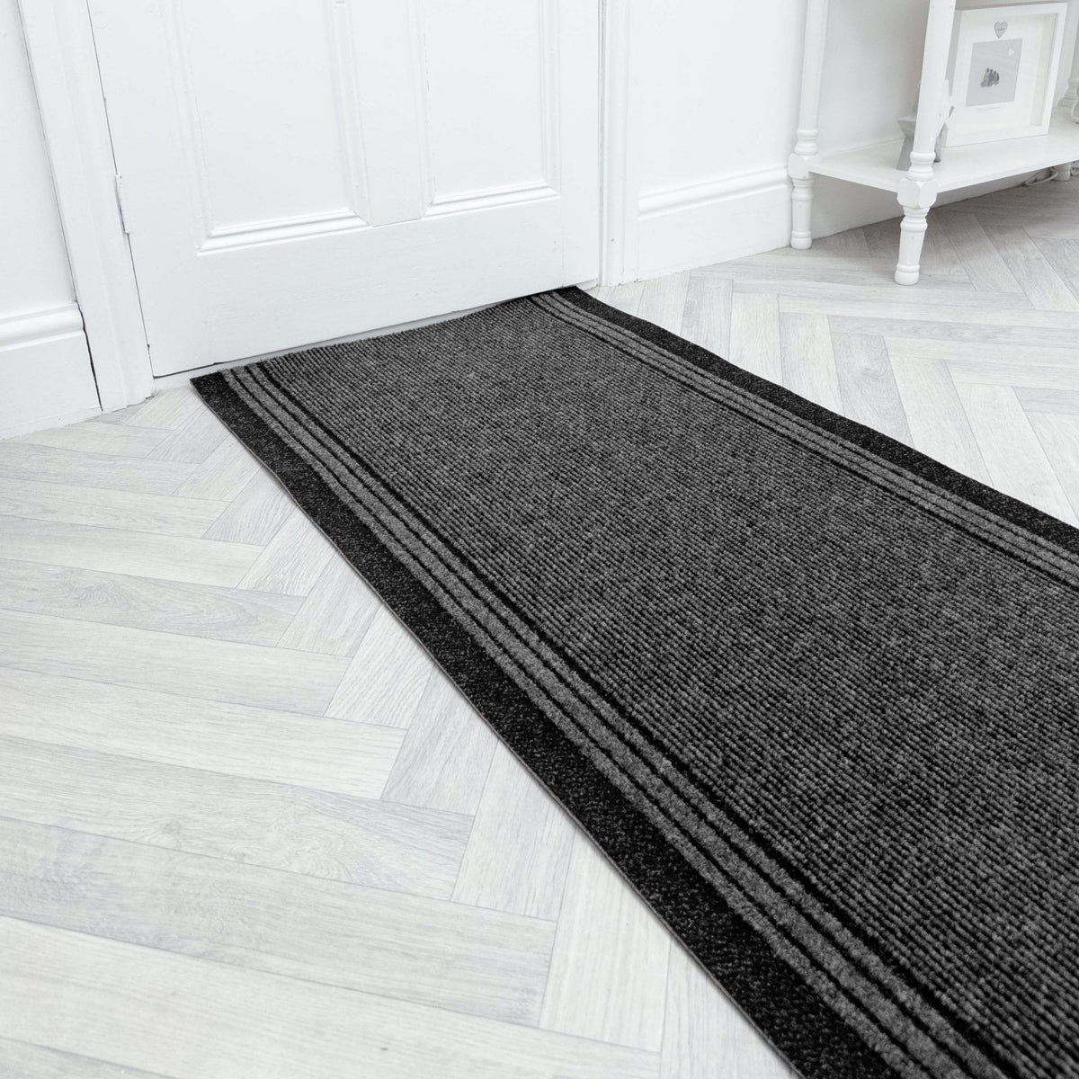 Inca Noir Tapis de couloir