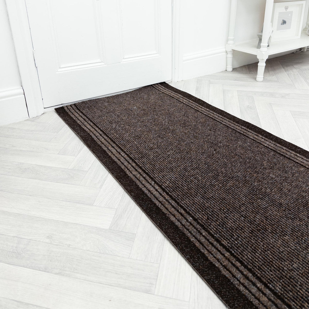 Inca Marron Tapis de couloir