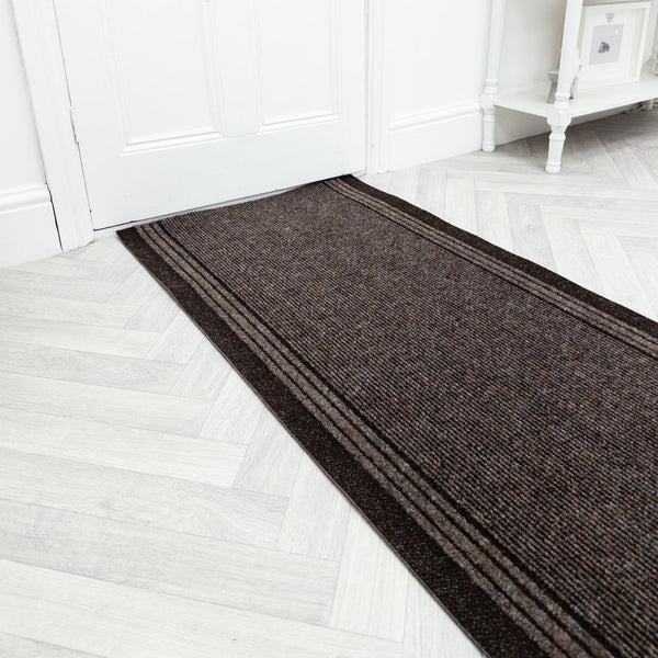 Inca Marron Tapis de couloir