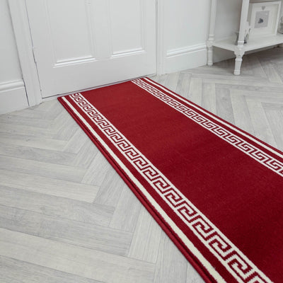 Key Red  Hall Runner