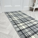 Tartan Grey Hall Runner - 30cm / 60cm