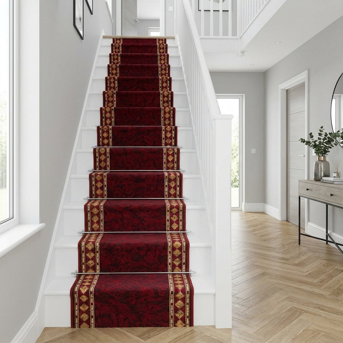 Cheops Red Stair Runner