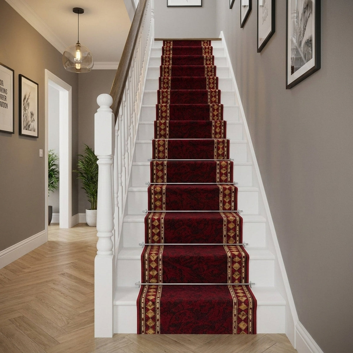 Cheops Red Stair Runner