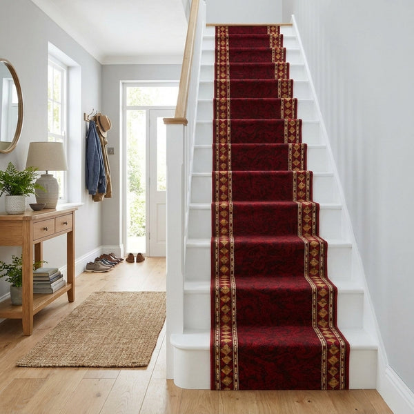 Cheops Red Stair Runner
