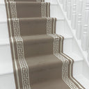 Key Light Brown Stair Runner - 30cm / 60cm