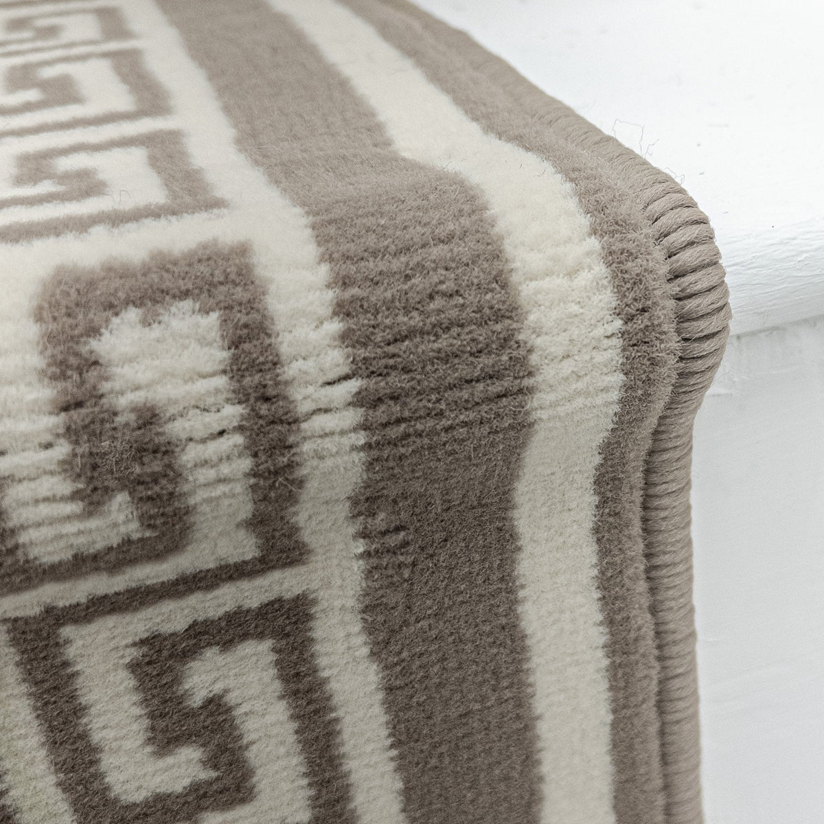 Key Light Brown Stair Runner