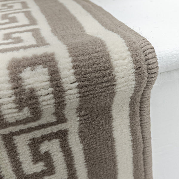 Key Light Brown Stair Runner
