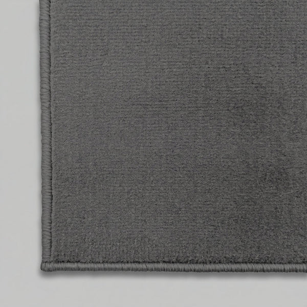 Plain L. Gray Stair Runner