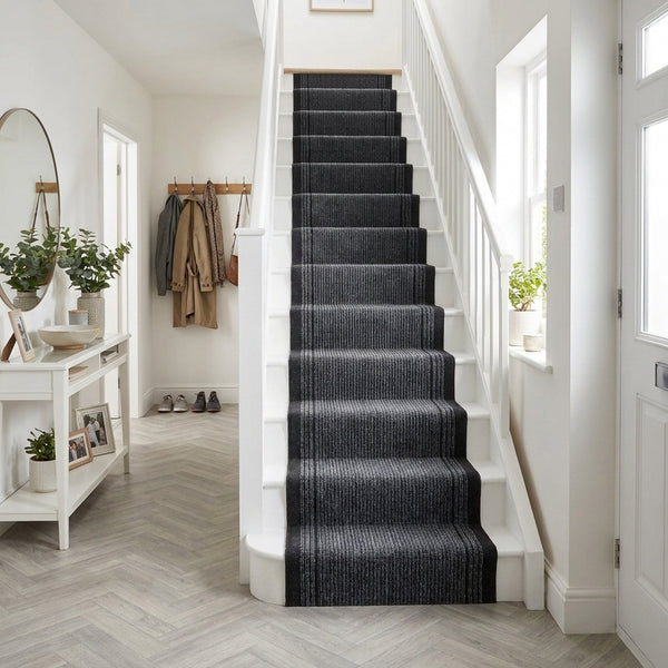 Inca Black Stair Runner