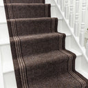 Inca Brown Stair Runner - 1ft / 2ft 2in