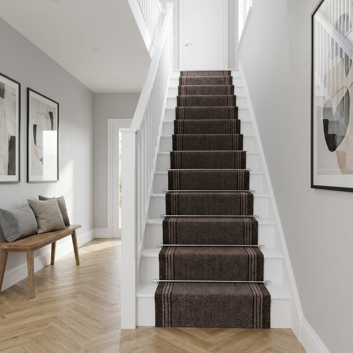 Inca Brown Stair Runner