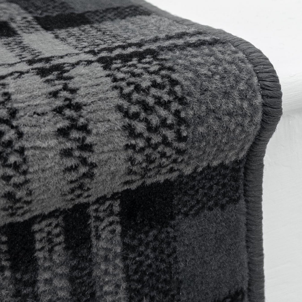 Tartan Schwarz Treppenläufer