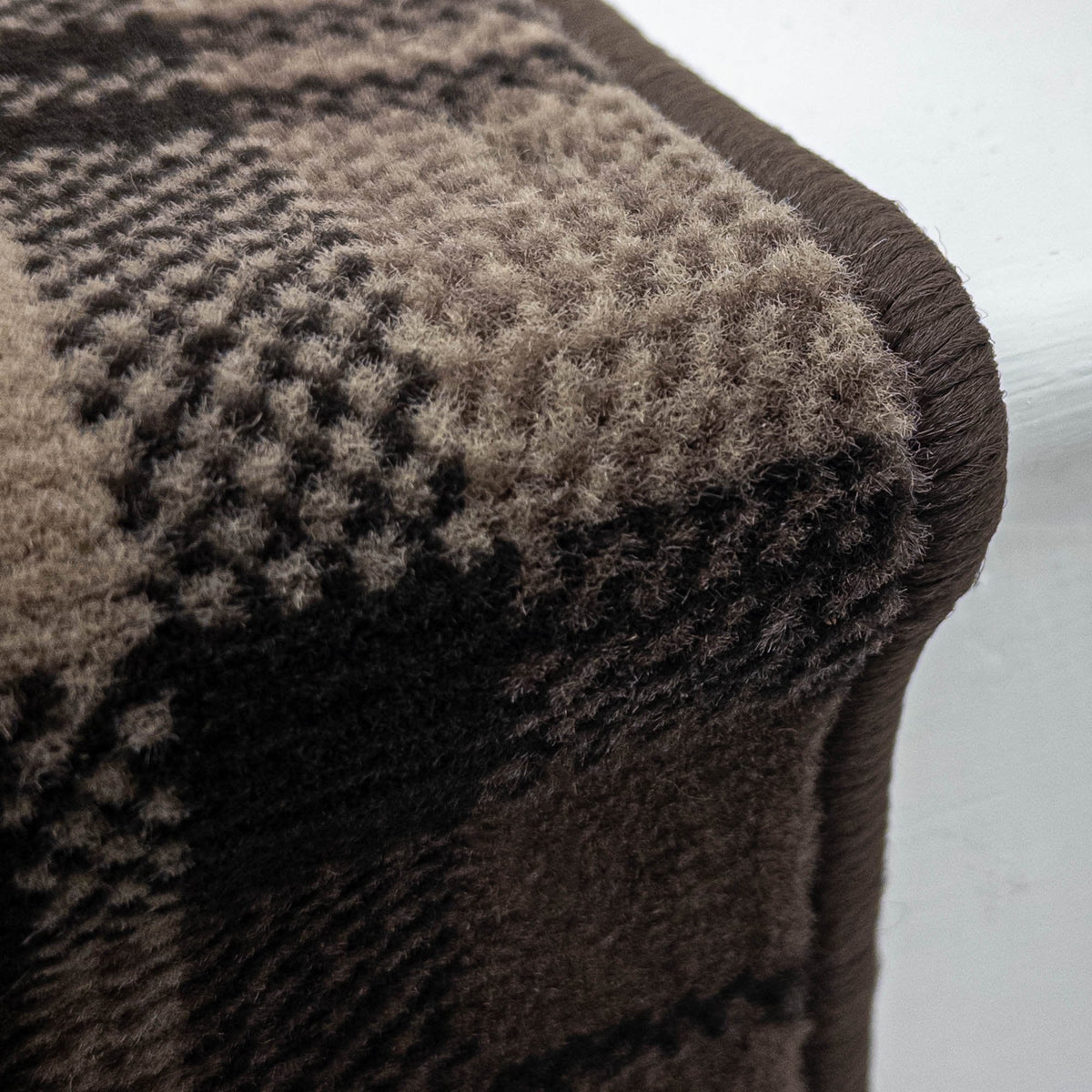 Tartan Marron Tapis d’escalier