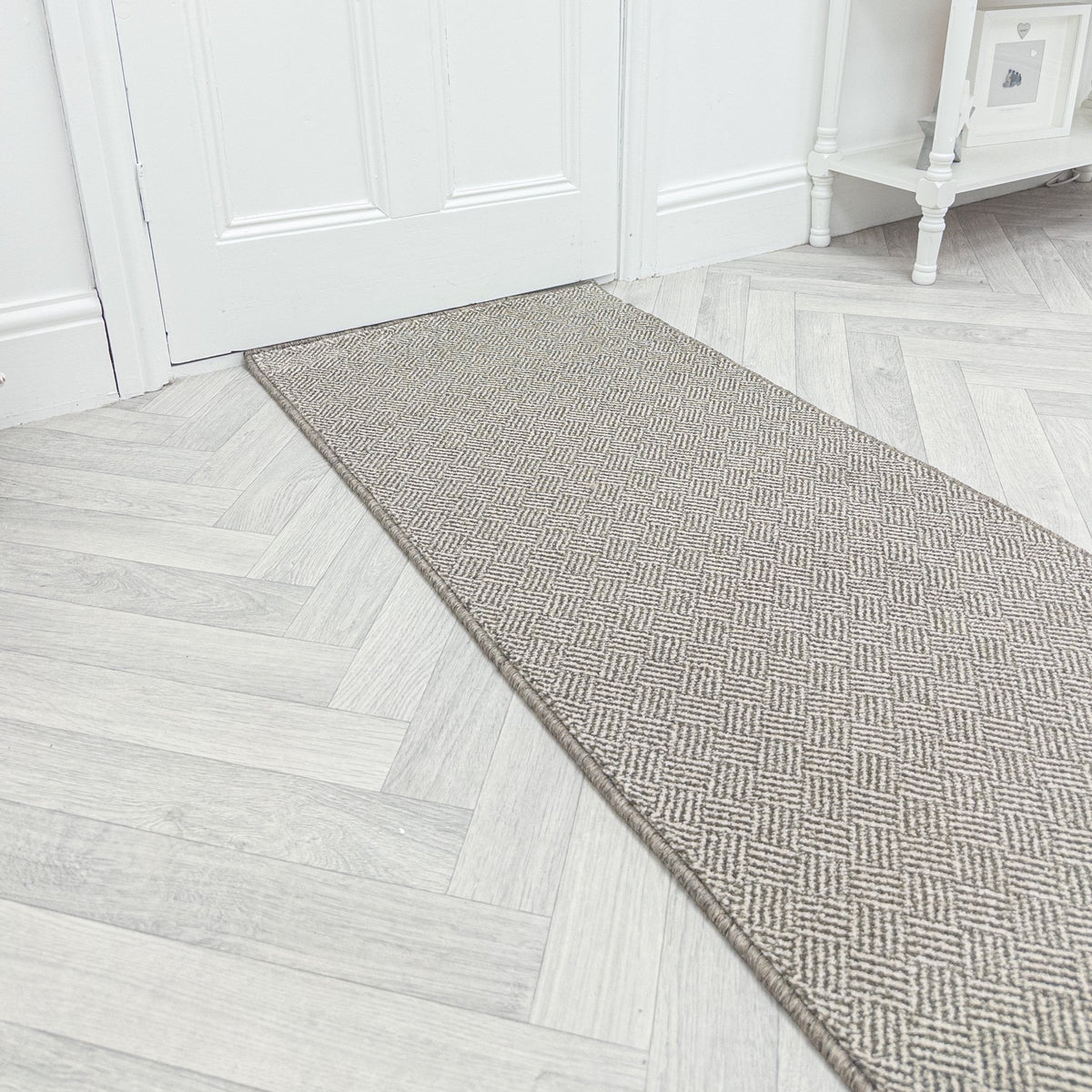 New Moonlight Green Cream Hall Runner