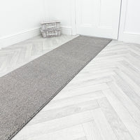 New Moonlight Beige Dark Grey Hall Runner