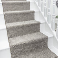 New Moonlight Green Cream Stair Runner