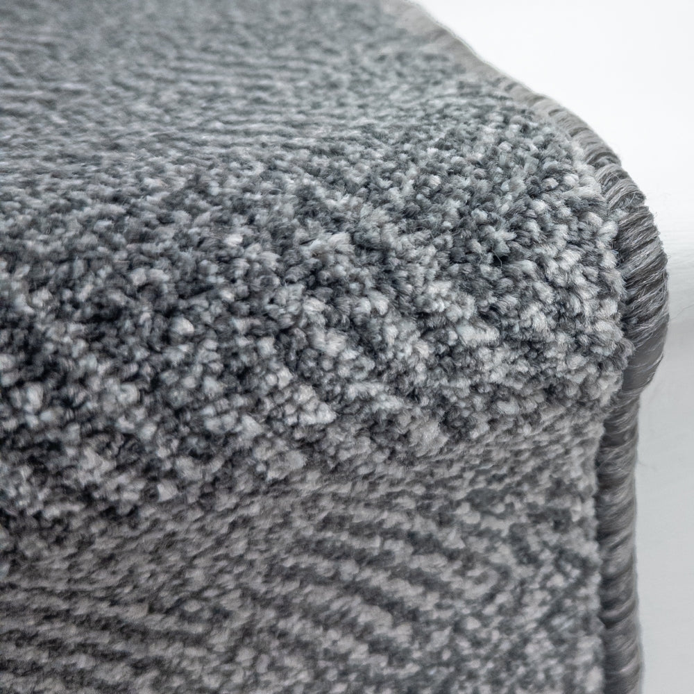 New Moonlight Grey Dark Grey Stair Runner