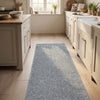 New Moonlight Grey Dark Grey Kitchen Runner