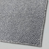 New Moonlight Grey Dark Grey Kitchen Runner