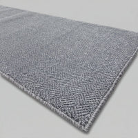 New Moonlight Grey Dark Grey Kitchen Runner
