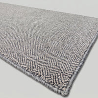 New Moonlight Beige Dark Grey Hall Runner