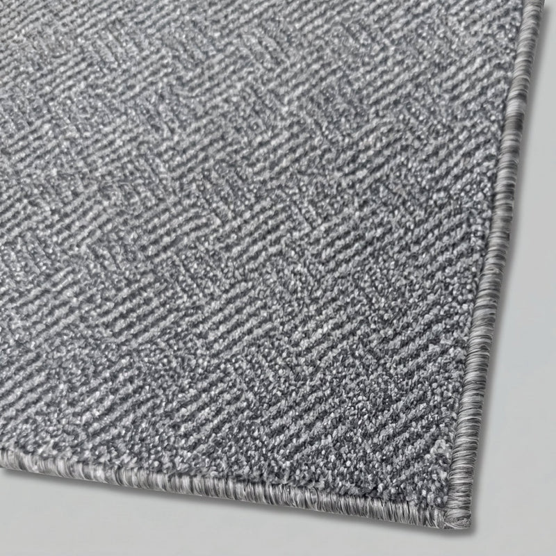 New Moonlight Grey Dark Grey Hall Runner