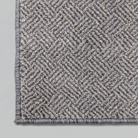 New Moonlight Beige Dark Grey Hall Runner