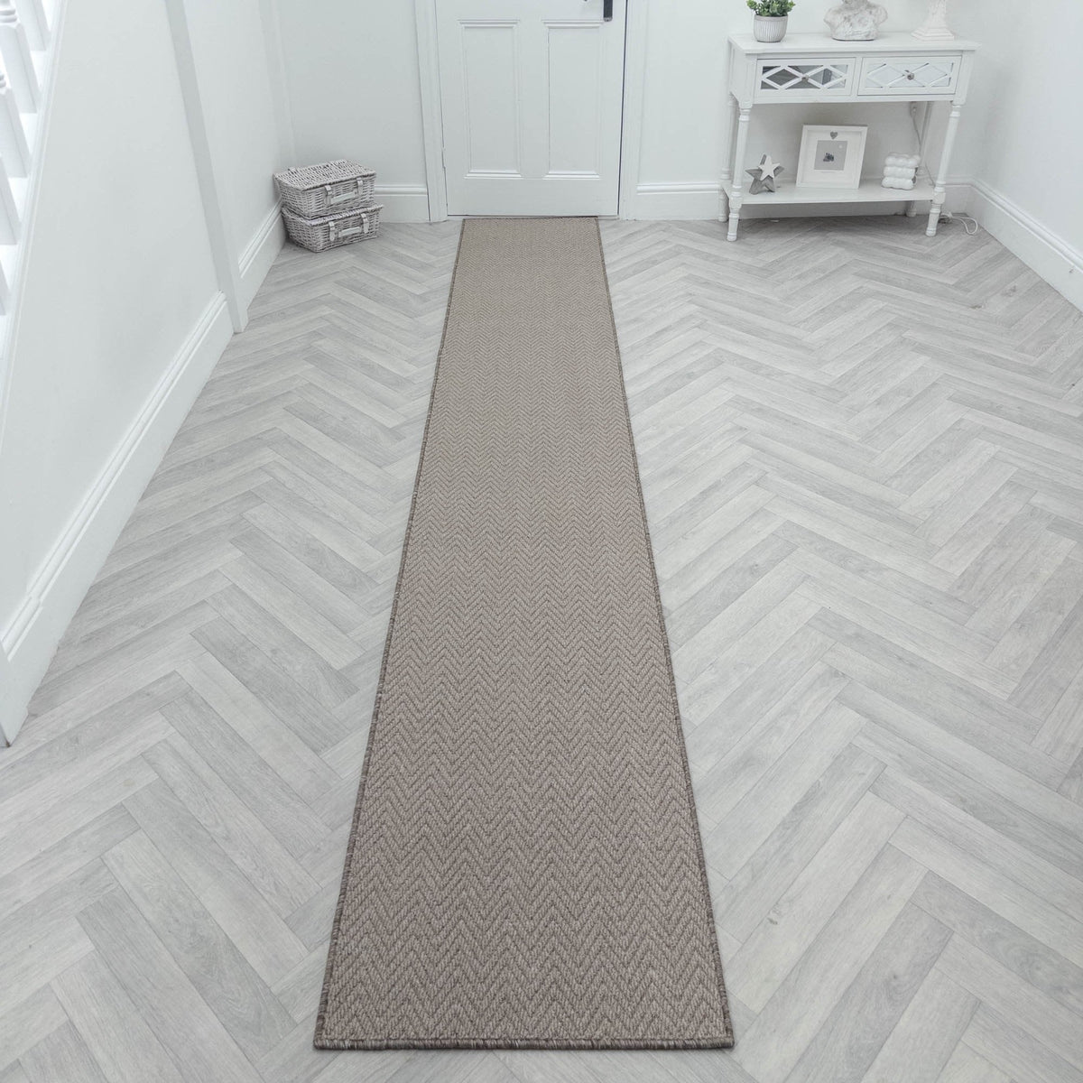 Opera Light Brown Rug Runner